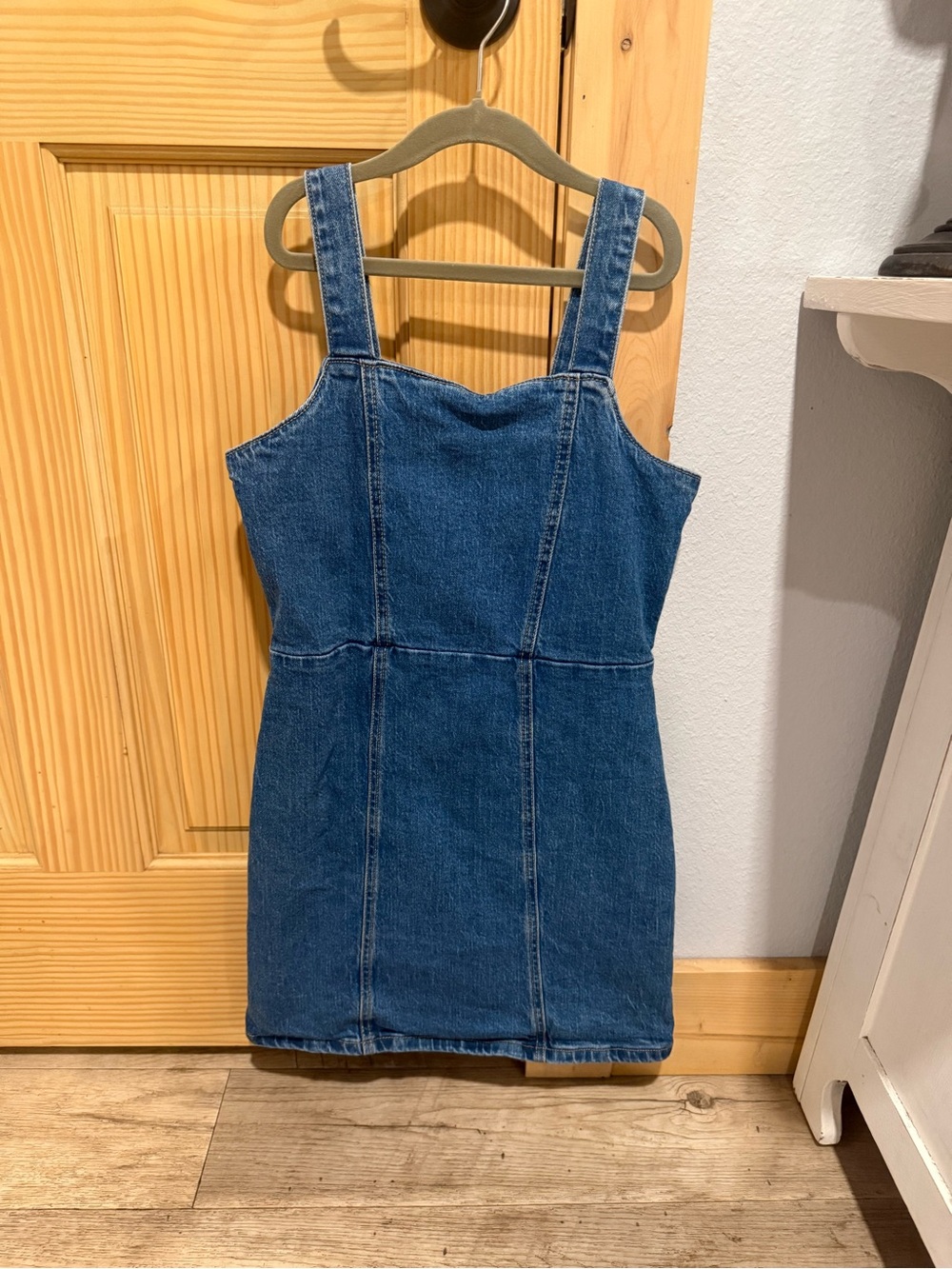Art Class Girls Large Denim Dress (Worn Once!)